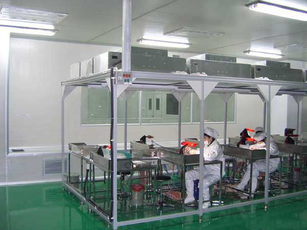 FFU風(fēng)機(jī)在潔凈棚中的應(yīng)用 FFU風(fēng)機(jī)在潔凈棚中的應(yīng)用